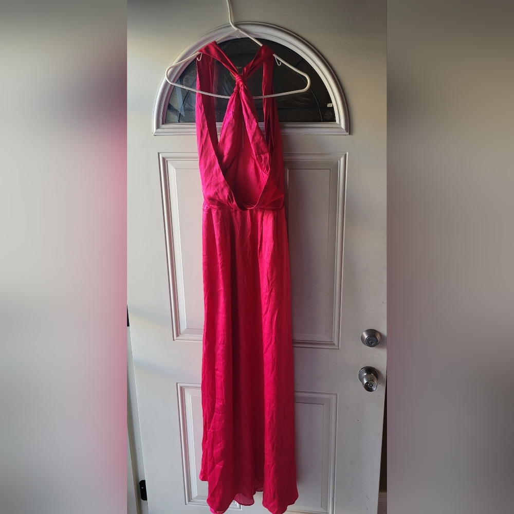 Banana Republic Fuchsia Sleeveless Dress